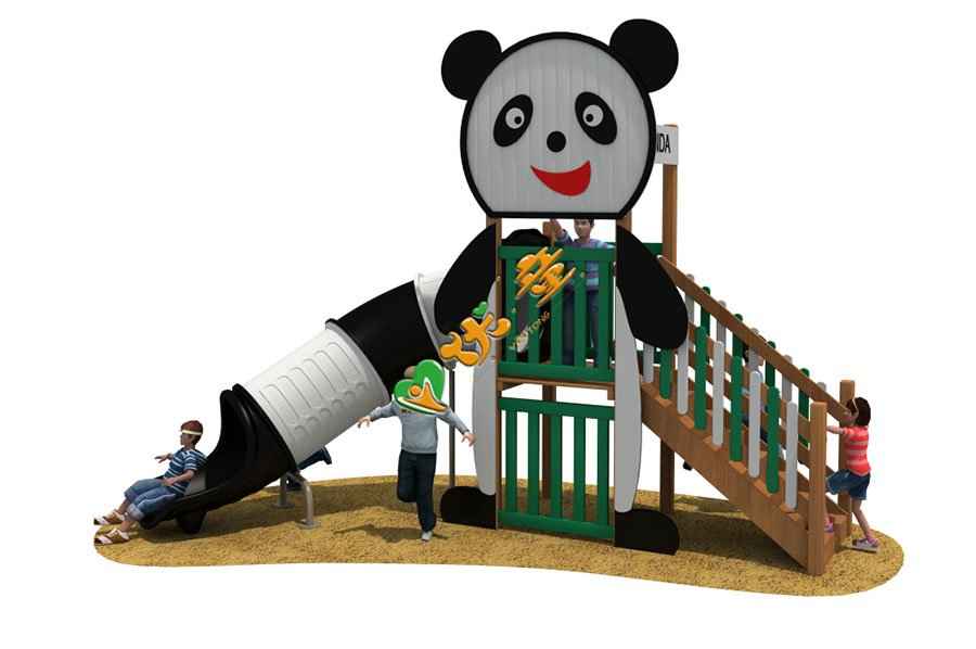 熊猫滑梯