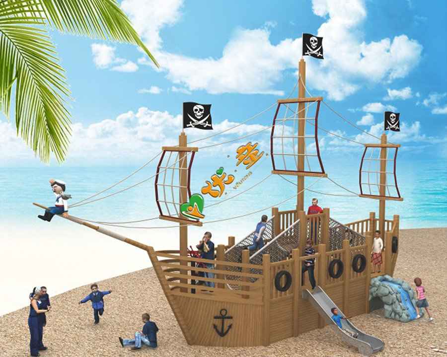 儿童海盗船游乐