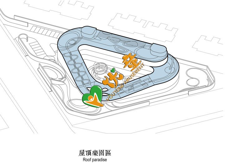 游乐设备与建筑融为一体规划图.png