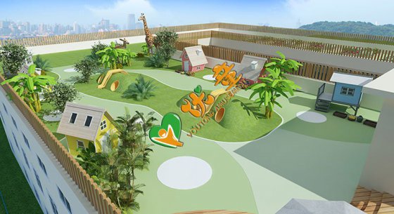 跟随城市建设大巴，开办幼儿园