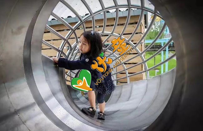 户外不锈钢滑梯